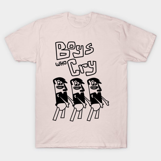 Boys who Cry band T-Shirt by tamir2503